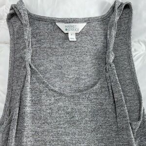 Market & Spruce Heather Gray Tank Top
